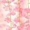 12 Pack Artificial Wisteria Flower Vines 3.75 FT Silk Hanging Garlands, Fake High-Density Wisteria Vine Decor for Wedding, Garden, Wall, Party and Home Decoration (Peach)